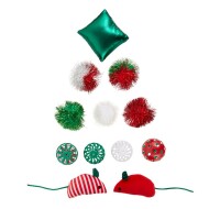 Merry & Bright Cat Penguin Snuffle Mat