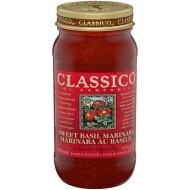 Classico Pasta Sauce, Sweet Basil Marinara 650mL