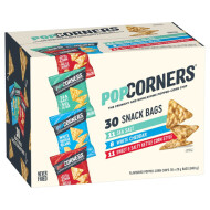 PopCorners Flavoured Popped-Corn Chips Variety Pack, 30 x 28 g