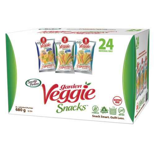 Sensible Portions Garden Veggie Straws Variety Pack, 24 x 28 g Costco, Edmonton Grocery