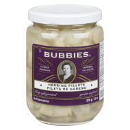 Bubbies Herring Fillets 320gm 1 Ea