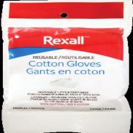Reusable cotton gloves M