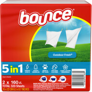 Bounce Outdoor Fresh Fabric Softener Dryer Sheets 2 Count