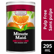 Minute Maid Pulp Free 100% Orange Juice 295 ml