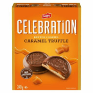 Leclerc Célébration Celebration Caramel Truffle Butter Cookies Made with Real Milk Chocolate ~240 g