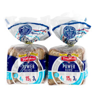 Dimpflmeier Power Slice Bread, 2 x 400 g