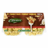 Olivieri Bacon & Cheese Sacchettini Pasta Family Pack, 2 x 450 g