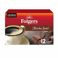 Folgers Mocha Swirl Coffee K Cup 12 Count