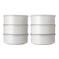 Signature Housewares Storage Bowls With Vented Lids 6 Count