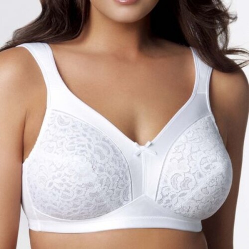 Playtex 38D 18 Hour Lace-Cup Wire-Free Bra White, 38 D - Walmart, Saskatoon  Grocery Delivery