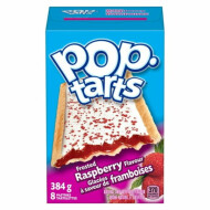 Pop-Tarts Frosted Raspberry Toaster Pastry ~384 g