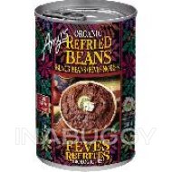 Amy‘s Beans Refried Black 398ML