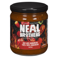 Neal Brothers Hot-Hot Harbanero Salsa 410ml 1 Ea