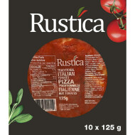 Rustica Italian Tomato Pizza, 10 x 125 g