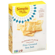 Simple Mills Crackers, Almond Flour, Fine Ground Sea Salt 4.25 oz (120 g) 1 Ea