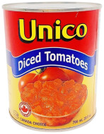 Unico Diced Tomatoes No Salt Added 796ml 1 Ea