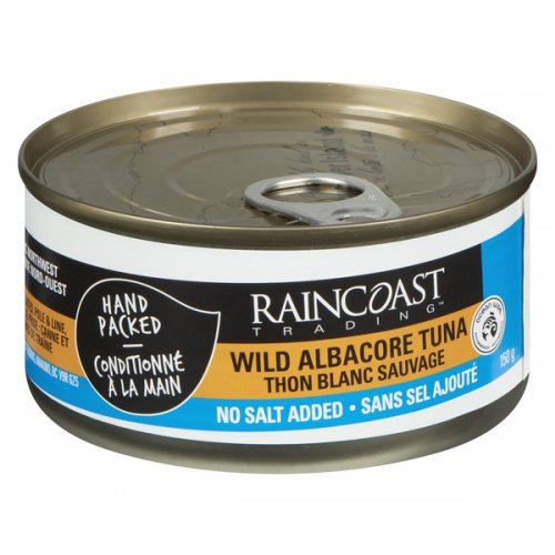 Raincoast Trading No Salt White Albacore Tuna ~150 g - Organic Garage,  Toronto/GTA Livraison d'épicerie