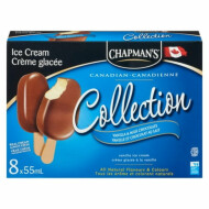 Chapmans Vanilla & Milk Chocolate Collection, 8 x 55 ml