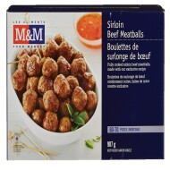 Sirloin beef meatballs