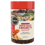 Thrive Freeze Dried Crickets Reptile Food & Treat - Natural