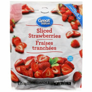 Great Value Sliced Strawberries ~1.75 g