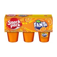 Orange Fanta® Flavoured Gel Snack Cups 6x99 g
