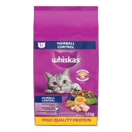 WHISKAS® Hairball Control Cat Food