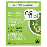 Go Bio Yeast Free Vegetable Bouillon Cubes 66gm 1 Ea