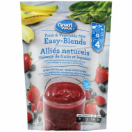 Great Value Berry-tacular Easy Blends Fruit & Vegetables Mix 1Ea