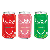 bubly Sparkling Water Variety Pack, 24 x 355 ml