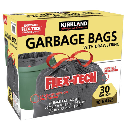 Kirkland Kitchen Garbage Bags, 320 bags