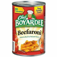 Chef Boyardee Beefaroni Pasta & Beef in Tomato Sauce ~425 g