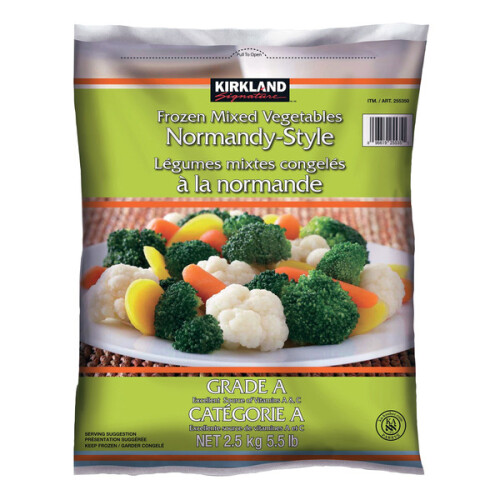 Kirkland Signature Conventional Normandy-Style Vegetable Blend ~2.5 kg