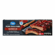Great Value Barbecue Pork Back Ribs 1Ea