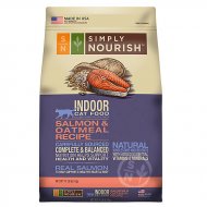 Simply Nourish™ Indoor Cat Food - Natural, Salmon & Oatmeal - Salmon & Oatmeal, 14 Lb