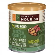 Simply Nourish™ Dog Food - Natural, Grain Free, Chicken & Venison Stew - Chicken & Venison, 13 Oz
