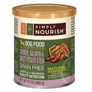 Simply Nourish™ Dog Food - Natural, Grain Free, Chicken, Salmon & Sweet Potato Stew - Chicken & Salmon, 13 Oz