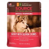 Simply Nourish™ Source Dog Food Meal Topper - Natural, Grain Free, Gravy with Salmon - Salmon, 3 Oz