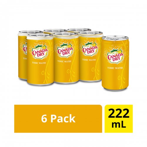 Canada Dry® Tonic Water 222 mL MiniCans 6 Pack Safeway, Сalgary Grocery Delivery Buggy