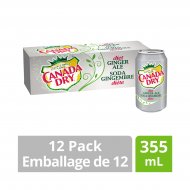 Canada Dry® Diet Ginger Ale 355 mL Cans 12 Pack