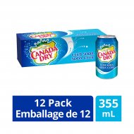 Canada Dry® Club Soda 355 mL Cans 12 Pack