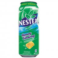 NESTEA® Half Iced Green Tea Honey Ginseng 695mL Can
