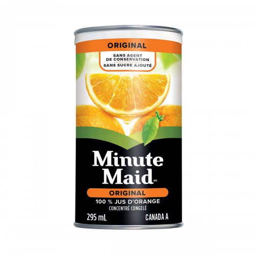 Minute Maid® Orange Juice Frozen Concentrate 295 mL Can IGA, Montreal