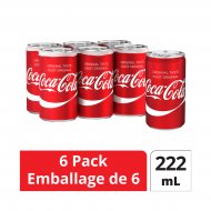 Coca-Cola® 222mL Cans 6 Pack