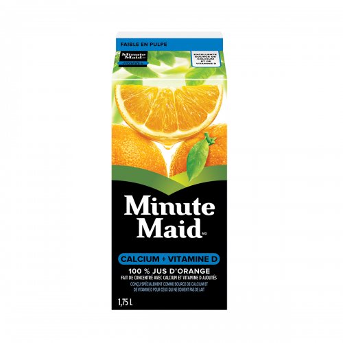 Minute Maid® 100 Orange Juice with Calcium + Vitamin D From