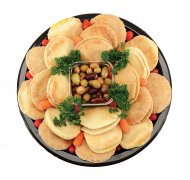 Coppa's Mini Pita Pockets (16") - White & Whole Wheat Mini Pitas Filled With Tuna Or Egg Salad *Please add note with choice of filling* (Serves 12-18) *24hr notice needed* Coppa's Mini Pita Pockets (16") - White & Whole Wheat Mini Pitas Filled With Tuna Or Egg Salad *Please add note with choice of filling* (Serves 12-18) *24hr notice needed*
