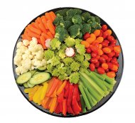 Coppa's Veggie Platter (16") - Broccoli, Cauliflower, Carrots, Cherry Tomatoes, Celery, Peppers & Cucumber (Serves 12-18) *24 hr notice needed* Coppa's Veggie Platter (16") - Broccoli, Cauliflower, Carrots, Cherry Tomatoes, Celery, Peppers & Cucumber (Serves 12-18) *24 hr notice needed*