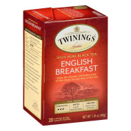 Twinings of London English Breakfast 20 ct Tea Bags 1.41 oz. Box 1 Ea