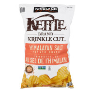 Kettle Chips Krinkle Cut Himalayan Salt Potato Chips ~907 g
