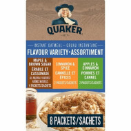 Quaker 3 Flavour Variety Pack Instant Oatmeal ~314 g
